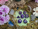 Royal Blue Shimmer Dice