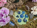 Blue Smoke Dice Set