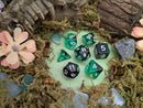 Green Smoke Dice Set