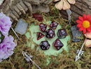 Red Smoke Dice Set