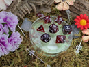 Red Smoke Dice Set