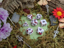 Rouge Splatter Dice Set