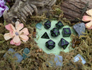 Green Witch Dice Set