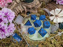 Blue Zoltar Dice Set