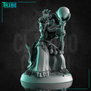 (0277) Female fox folk witch wizard sorceress with magic stick