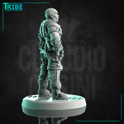(0230)  Male spaceship sci-fi pilot with a helmet - Only-Games