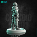 (0230)  Male spaceship sci-fi pilot with a helmet - Only-Games