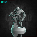 (0312) Male warforged assassin rogue  thief with magic swords and knives