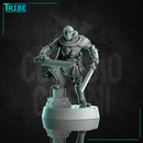 (0312) Male warforged assassin rogue  thief with magic swords and knives