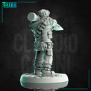 (0251) Male soldier sci-fi post-apocalyptic with rocket launcher - Only-Games