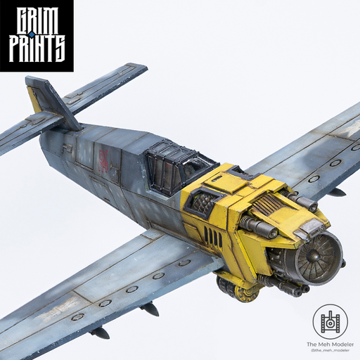 Grim BF-109 Fighter Plane - Only-Games