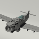 Grim BF-109 Fighter Plane - Only-Games