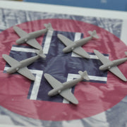3D Printed German Messerschmitt BF-109 Fighter (x10) - Only-Games