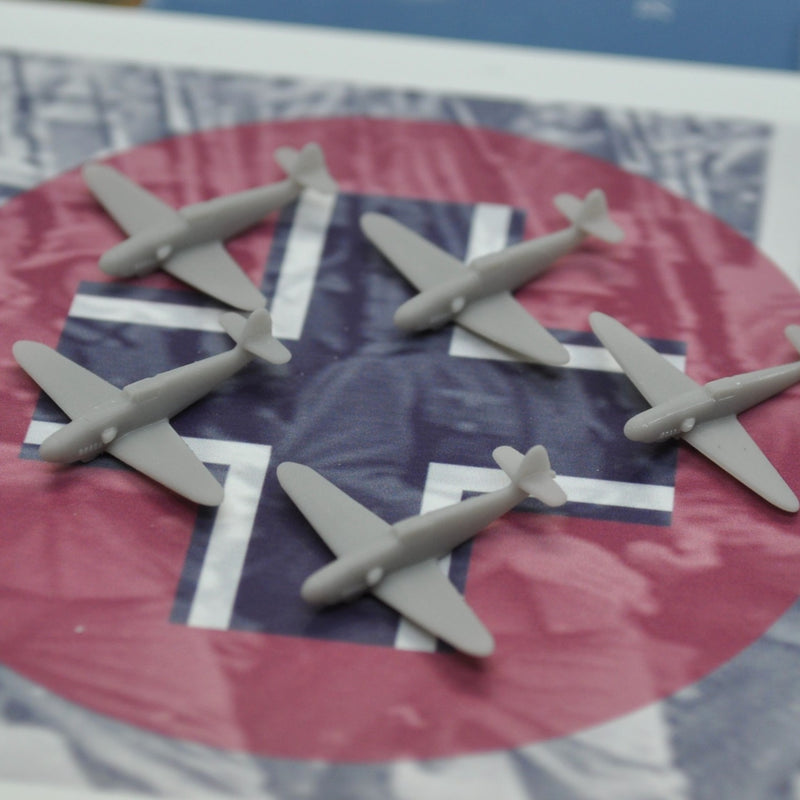 3D Printed German Messerschmitt BF-109 Fighter (x10) - Only-Games