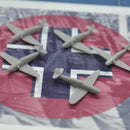 3D Printed German Messerschmitt BF-109 Fighter (x10) - Only-Games