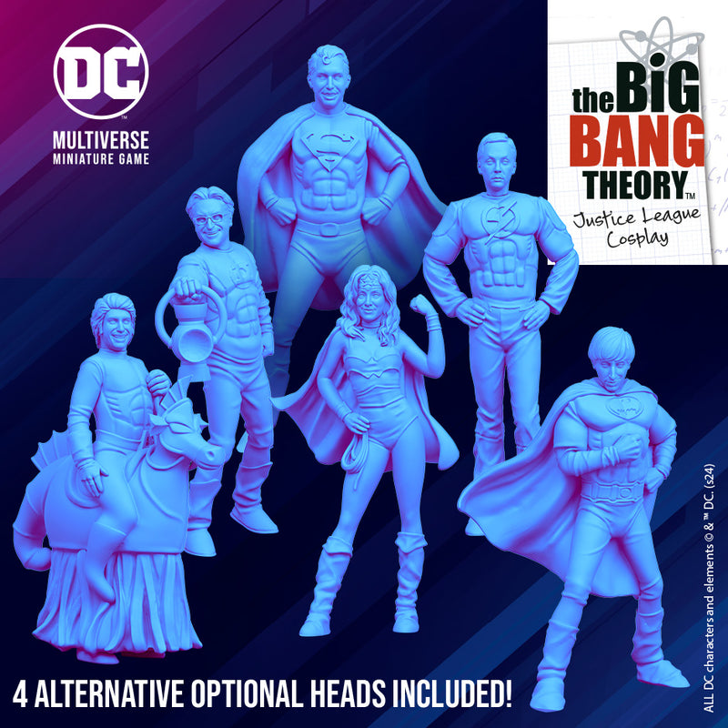 The Big Bang Theory - Justice League Cosplay - Only-Games