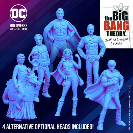 The Big Bang Theory - Justice League Cosplay - Only-Games