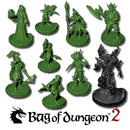 Bag of Dungeon 2 figures: The Cursed Forest - 9 Character Set