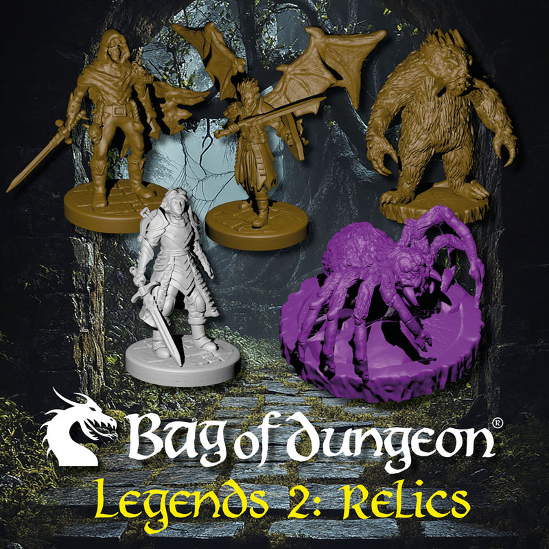 Bag of Dungeon Legends 2 – Set of 5 - Only-Games