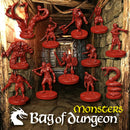 Bag of Dungeon 1 Monsters - Set of 12 - Only-Games