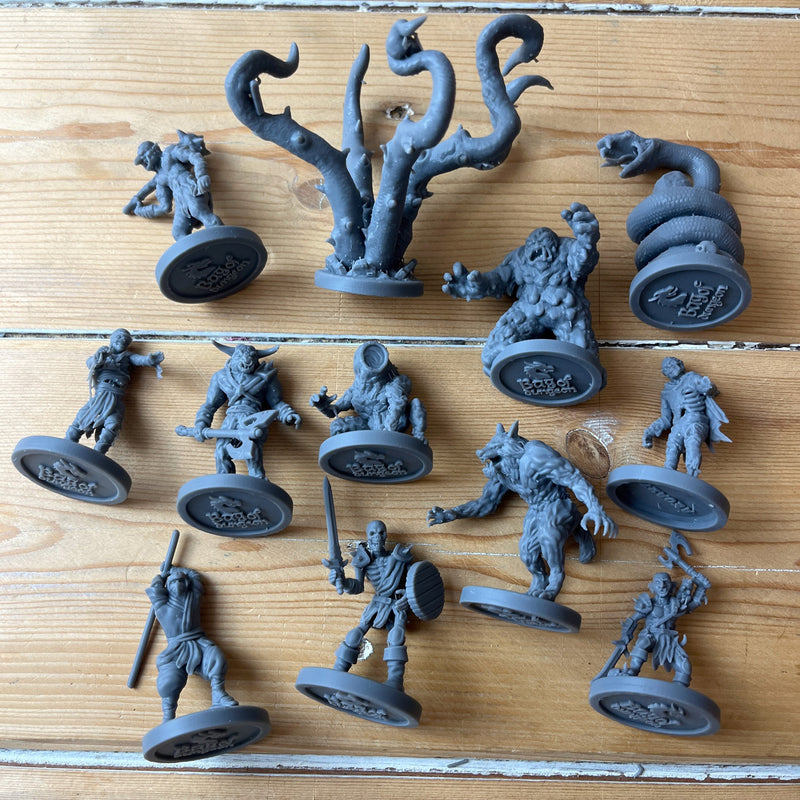 Bag of Dungeon 1 Monsters - Set of 12 - Only-Games