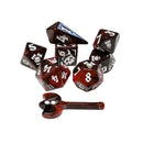 Skull & Axe 8 Dice Polyhedral Dice Set - Only-Games