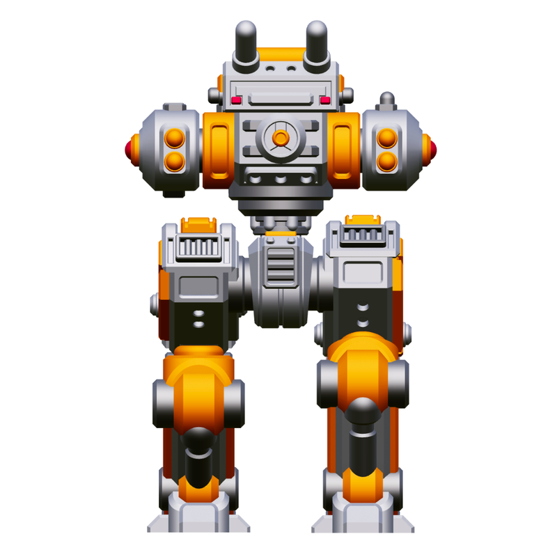 Mech Forge Cricket Mech Tabletop Miniature - Only-Games