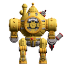 UWU Steam Force Rocket Mech tabletop Miniature - Only-Games