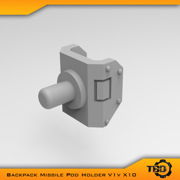 Backpack Missile Pod Holder V1 X10