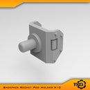 Backpack Rocket Pod Holder X10