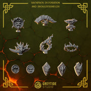 Backpack decoration and shouldershields AW - Only-Games