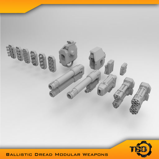 Ballistic Dread Modular Weapons - mirrored - Only-Games
