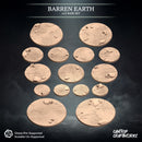 Barren Earth Base Set - x15 Unique Bases - Only-Games