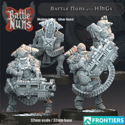 Battle Nuns with HMGs - Medium Armor - Only-Games