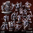 Chaos Knight Army | Bestiarum | Wargaming DnD Miniatures