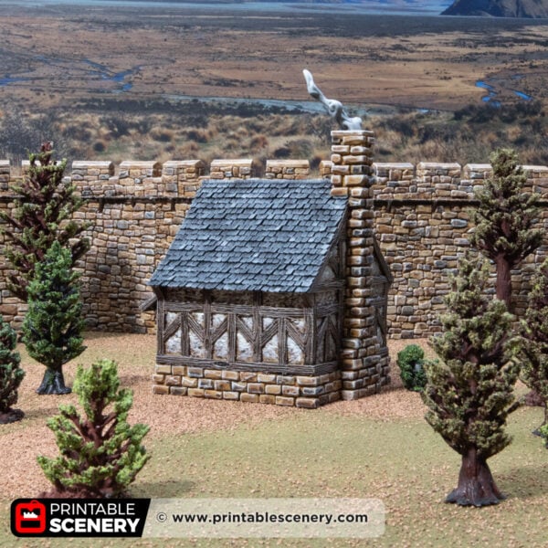 Bella's Cottage - Kingdoms of Throne and Ash - Printable Scenery - Terrain, Wargaming, D&D, DnD - Only-Games