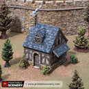 Bella's Cottage - Kingdoms of Throne and Ash - Printable Scenery - Terrain, Wargaming, D&D, DnD - Only-Games