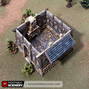 Bella's Cottage - Kingdoms of Throne and Ash - Printable Scenery - Terrain, Wargaming, D&D, DnD - Only-Games