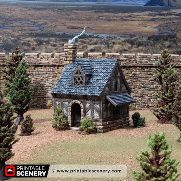 Bella's Cottage - Kingdoms of Throne and Ash - Printable Scenery - Terrain, Wargaming, D&D, DnD - Only-Games