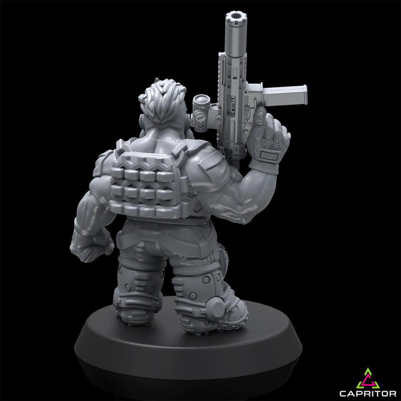 Space Dwarf 3-Man Squad - Only-Games