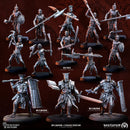Blasphemous Crusader Warband | Bestiarum | Wargaming DnD Miniatures