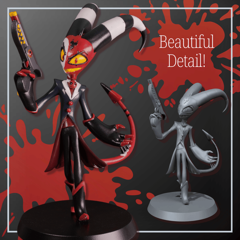 Blitzø | Fanmade Helluva Boss Inspired 5" Figurine