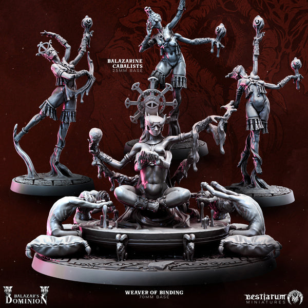 Blood Sorceresses | Bestiarum | Wargaming DnD Miniatures