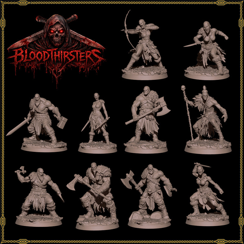 Bloodthirster Warband 32mm scale