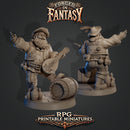 RPG Fantasy-Brunfrik Dwarf-75mm - Only-Games