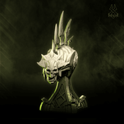 Korlak'Jiir The Third Necromancer - Undead Lord 75 mm Bust (Risen Necromantic Army) - Only-Games