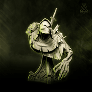 Risen Royal Guard – Undead Elite Warrior 75 mm Bust (Risen Necromantic Army) - Only-Games