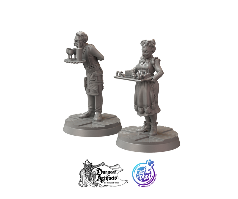 Butlers - Royal Feast - CastNPlay Wargaming D&D DnD - Only-Games