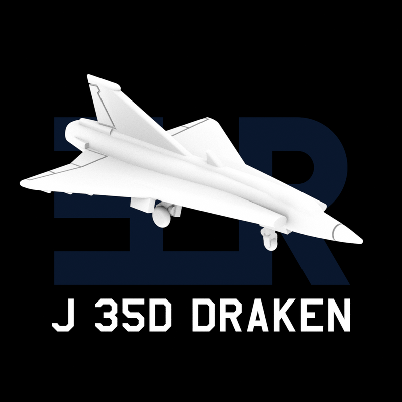 J 35D Draken (Clean) - Only-Games