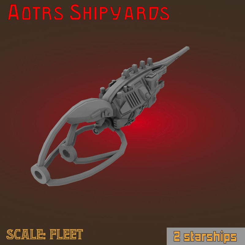 QC302 CA 01 Sutroq Attack Cruiser